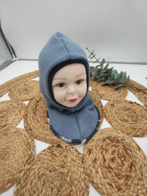 Lade das Bild in den Galerie-Viewer, KU 40-44 Walk Schlupfmütze - Rauchblau