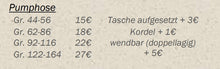 Lade das Bild in den Galerie-Viewer, Preise ~ Pumphose ~ Gr. 44-164
