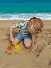 Lade das Bild in den Galerie-Viewer, Badelycra UV50+ Dinos Meterware