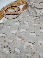 Lade das Bild in den Galerie-Viewer, 1-3 Jahre Badeponcho Musselin Dino