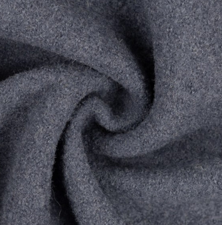Bestellung Walkprodukt Jeansblau