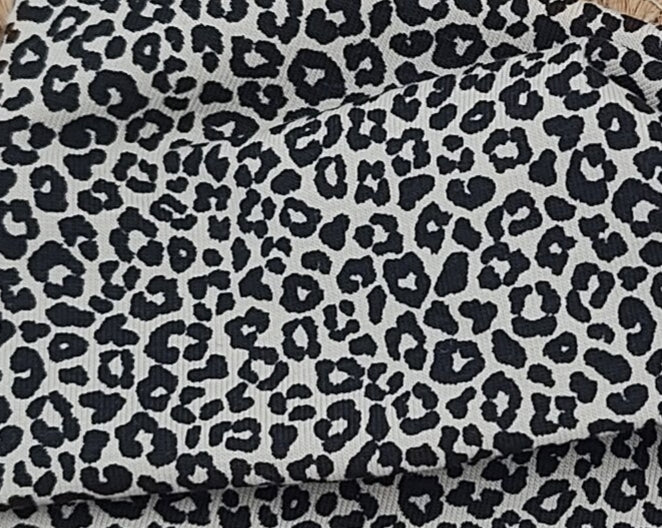 Bestellung Tuch Knoten ab 3 Jahren (Leo schwarz beige klein)