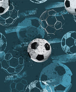 Digitaljersey Fußball Petrol - Stoffauswahl