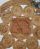 Gr. 74 UV-Badehose lang, Raster