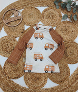 Gr. 74 UV-Badeshirt langarm, hohes Bündchen, EP Feuerwehr/Raster