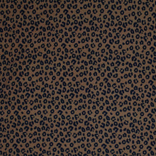 Lade das Bild in den Galerie-Viewer, Stoffauswahl Leo Dunkelbraun Ribstrick Jersey
