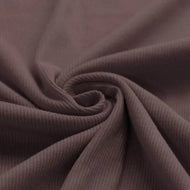 Stoffauswahl Dunkel Mauve Ribstrick Jersey