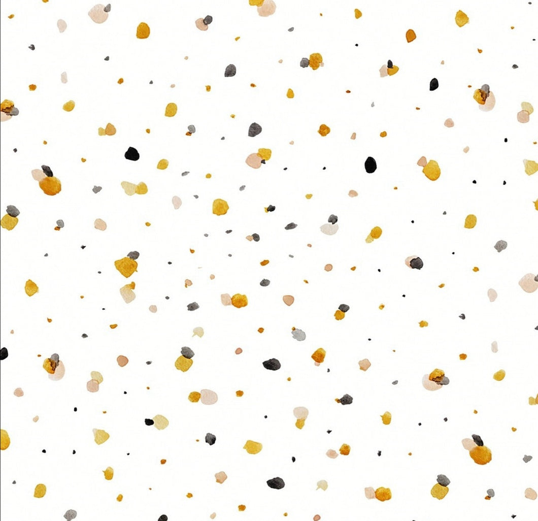 Digitaljersey Golden Dots White - Stoffauswahl